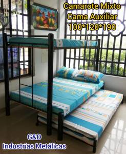 Camarote Mixto + Cama Auxiliar